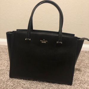 Kate Spade Large convertible satchel black